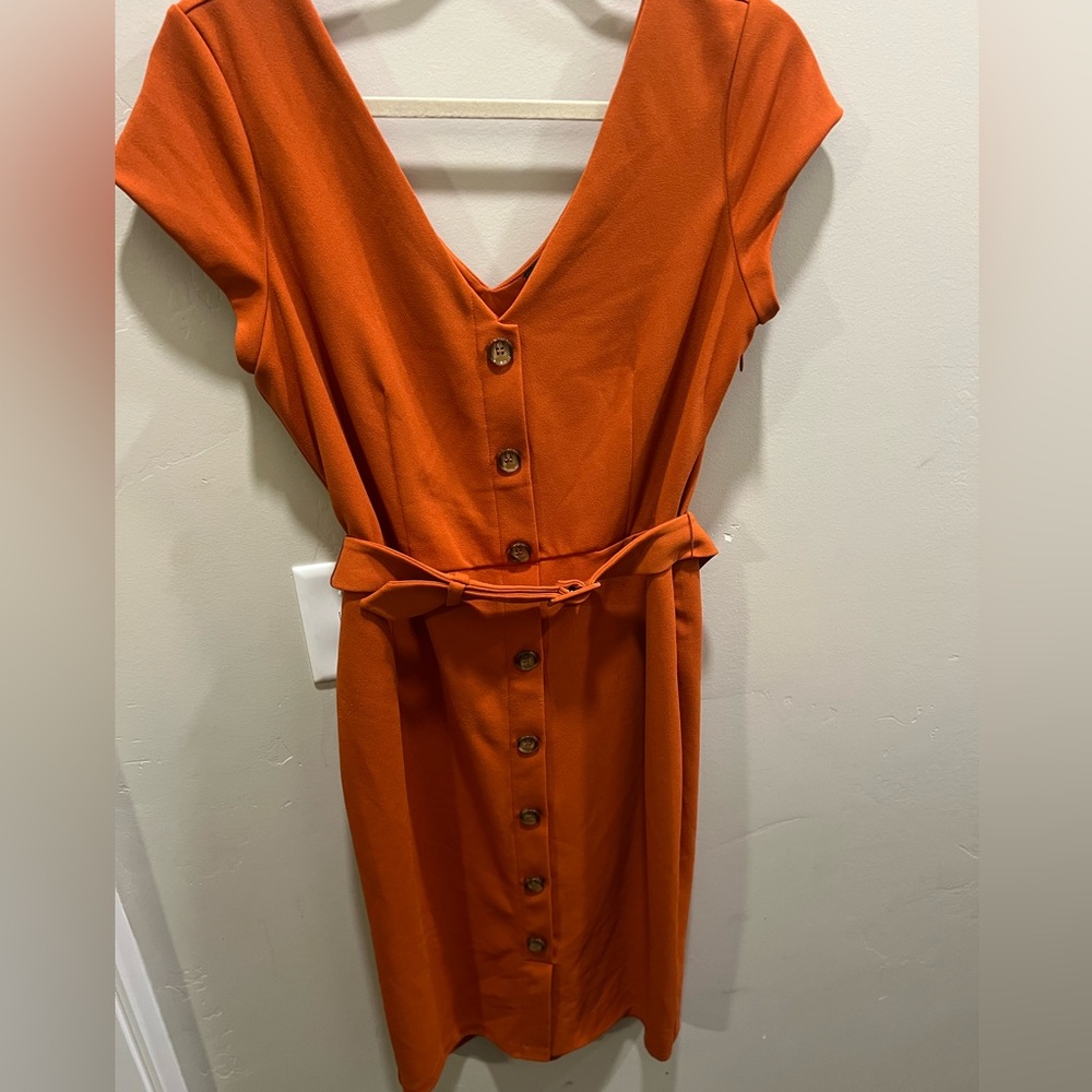 Orange Dress